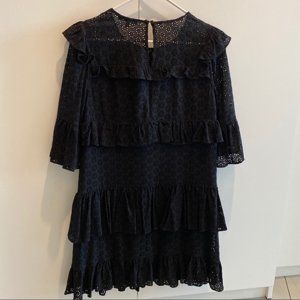💥SALE💥 Madewell Waterlily Ruffle Eyelet Dress - Picture 9 of 9